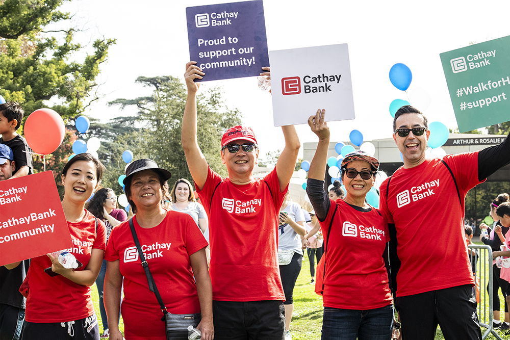 Team members participated in the 2018 Walk for Hope in Los Angeles.