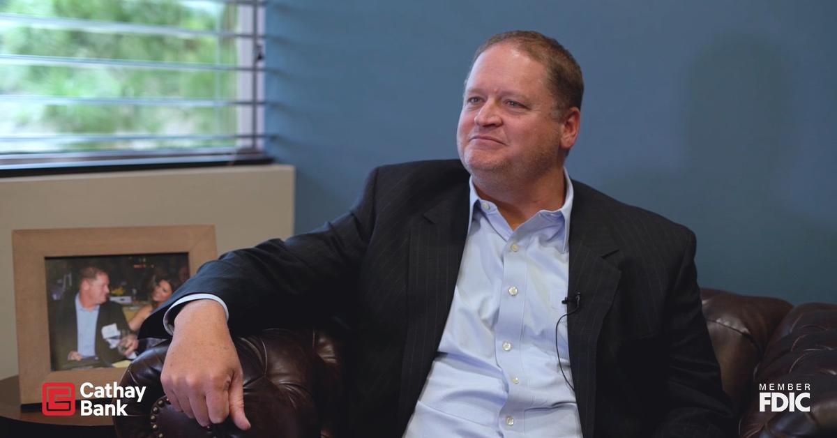 Williams Homes’ CEO Lance K. Williams accepting an interview in his office. 