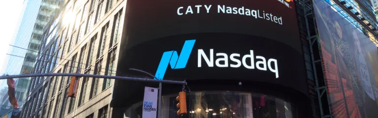 Cathay General Bancorp celebrates in Nasdaq's opening bell event